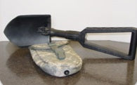 Gerber camping shovel/Entrenching tool, with Case